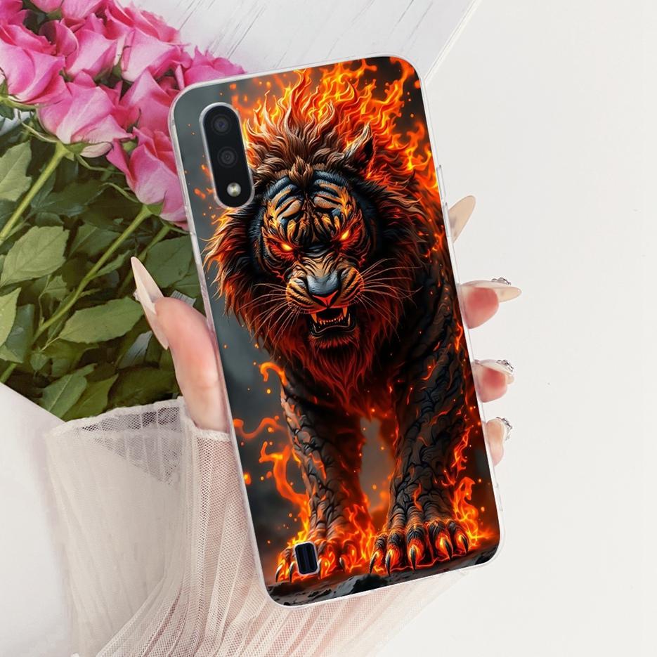 Чехол для Samsung Galaxy A01 SM-A015F Роскошный Чехол с Рисунком Дерево и Бабочки Мягкий Силиконовый Чехол для Samsung A01 M 01 Galaxy M01 Сумки