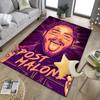 Musician's Heartfelt Expression Office Rug Chair Mat, Game Carpet, Suitable for Front Door, Bedroom, Living Room, Desk, Holiday Gift