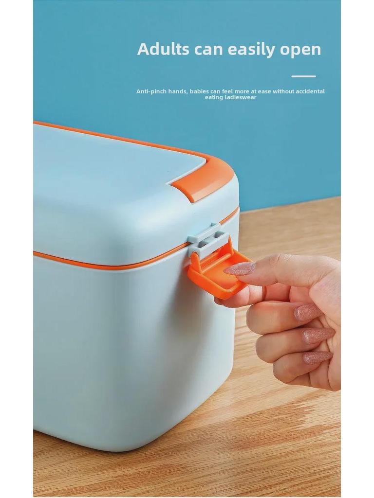 Большая переносная аптечка: Семейный набор с многофункциональным хранилищем для экстренных случаев и домашнего использования