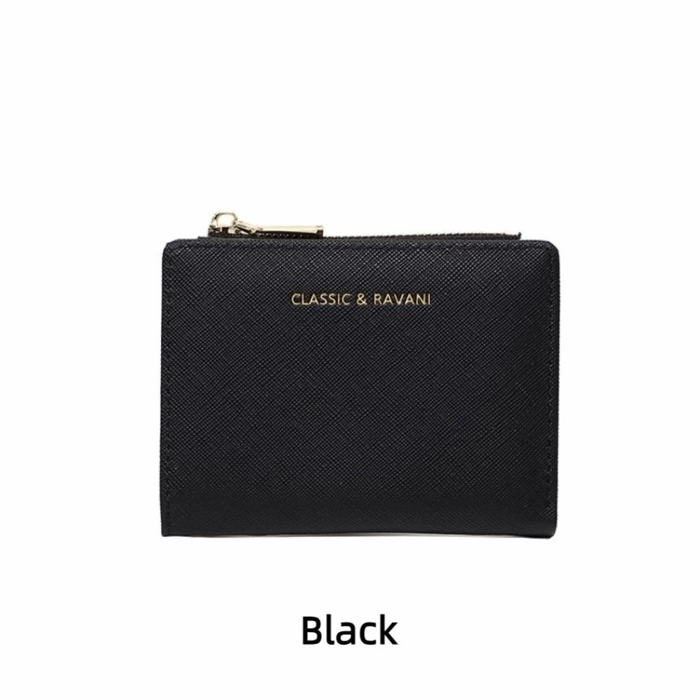 Coin Pouch Card Holders Clutch Card Pocket Short Wallet Change Bag PU Coin Purse  Female