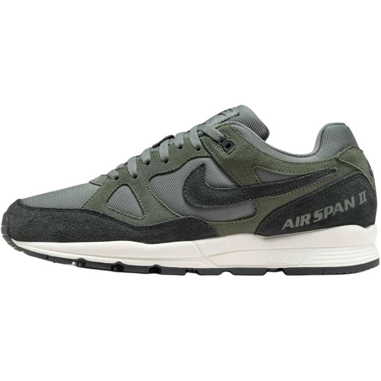 Nike Air Span 2 SE Vintage Lichen Men Sneakers Green Black Pale-Ivory BQ6052-300