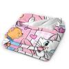 Aristocats Marie Cat Blankets Cartoon Flannel Funny Warm Throw Blankets for Bedspread  Winter,
