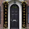 Ramadan Decoration Door Banner EID Mubarak Decor for Home Porch Door Banner Ramadan Kareem Islamic Muslim Party Eid Al-Fitr Gift