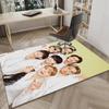 K-pop BT music group Carpet, Chair Rug,Rug for Office Bedroom living rooms, Doormat decor Fan Gift Christmas Gift