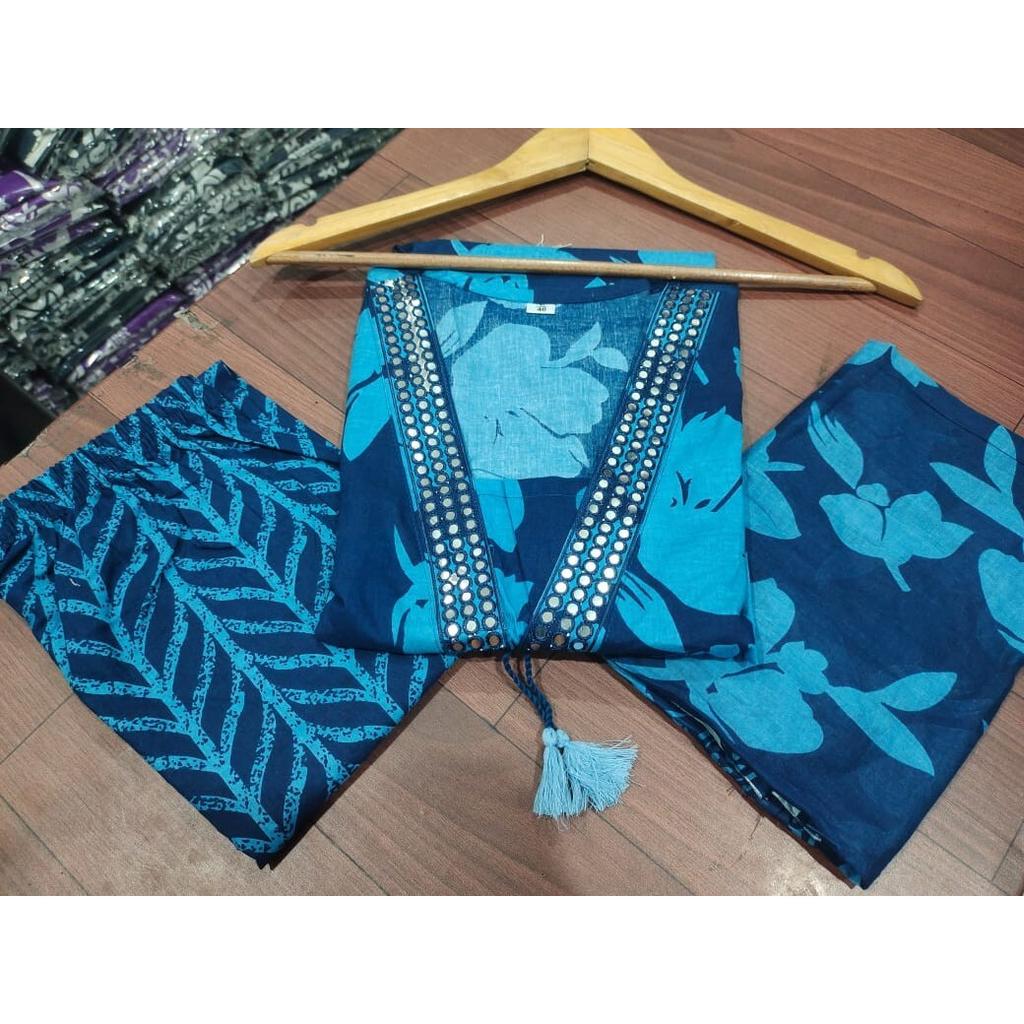 Женский дизайнерский топ-туника-курти, брюки, дупатта, комплект, одежда для болливудской вечеринки, костюм сальвар VF-20264a