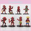 Blind Cute Deadpool Box Figures Collection Eight Pvc Designs For Enthusiasts