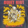 Quiet Riot футболка с принтом 'bury the bone tour' черная Короткий рукав Все размеры M657 Унисекс футболка