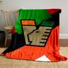 Abstract Geometric Design Blanket for All Seasons Blanket Lunch Break Throw Gift