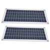 2x10W Monocrystalline Silicon Solar Panel Emergency Battery Charger Kit Photovoltaic Panel for RV