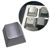 Zinc Alloy Metal Keycap R4 Height Blank Metal Keycaps 1PC For Mechanical Keyboard Customization