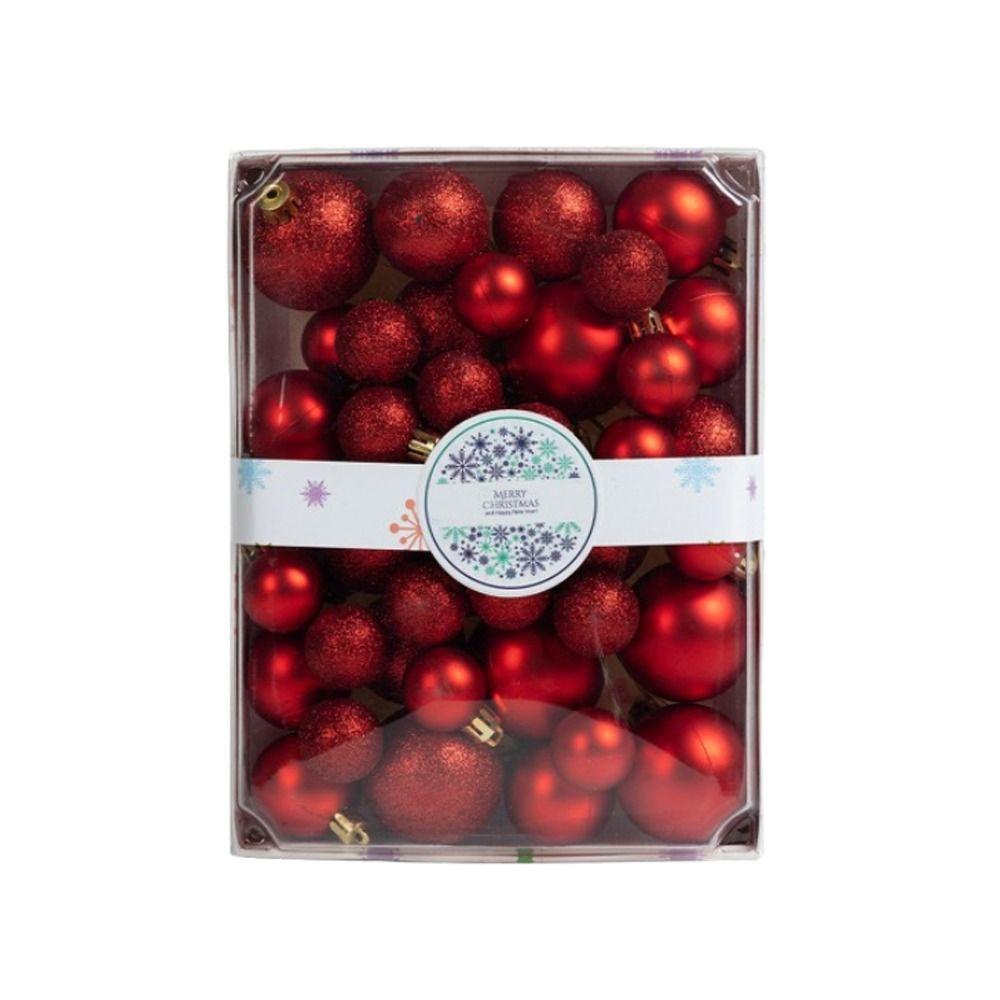 42 шт. Разноцветные гальванизированные рождественские подвесные шары  Украшение С Новым годом