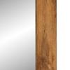 Mirror 70 x 50 cm Solid Mango Wood and Glass