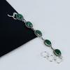 Beautiful Emerald Gemstone Handmade 925 Sterling Silver Jewelry Bracelet, Emerald Bracelet For Wife , Unisex Bracelet, Anniversary Gift