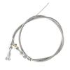 36" Braided Throttle Cable Kit Replacement Swap Fuel Line Kit