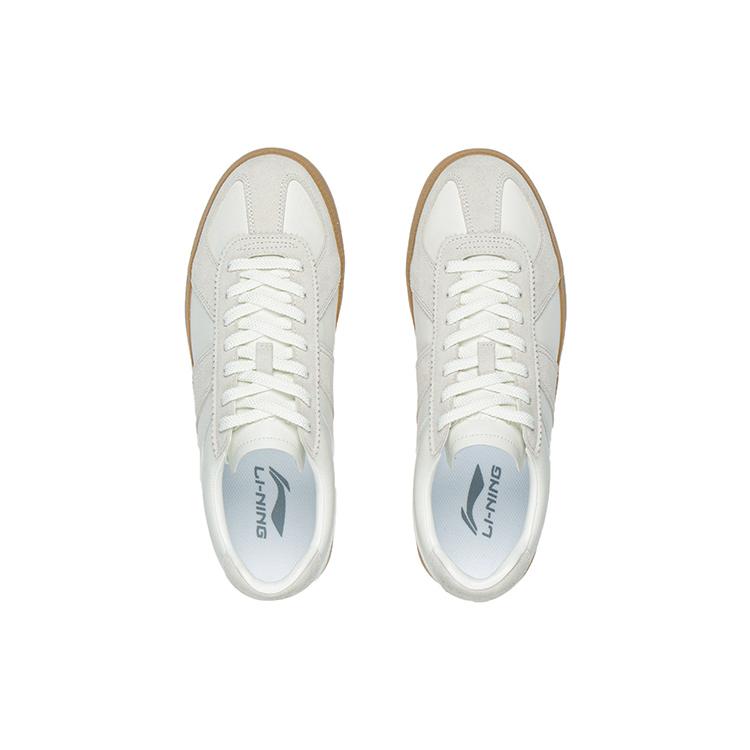 Li Ning Cloud Sichuan Collection Низкие кеды для скейтбординга Мужские Туманно-белые AGCT383-1