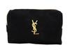 Cosmetic Pouch, Small Item Case, Black and Yellow, Parallel Import, AMI119