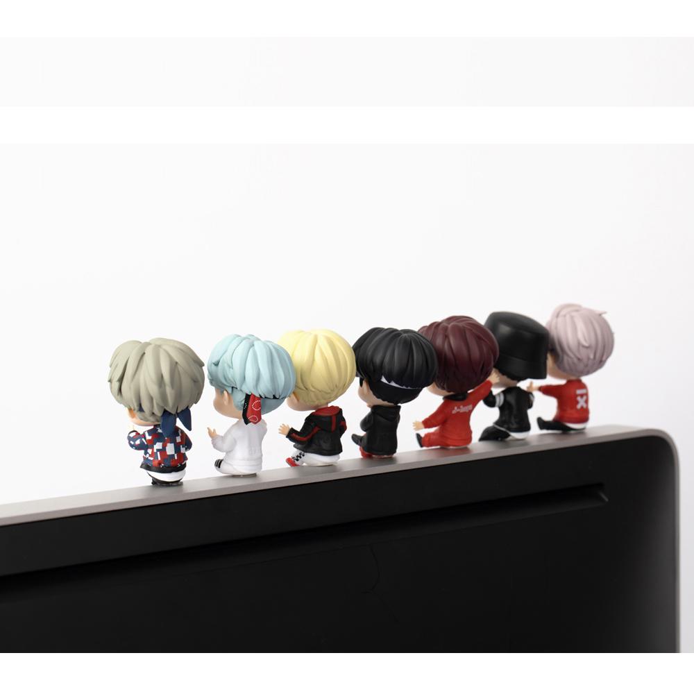 BTS (Бантан мальчики) Набор фигурок монитора "MIC Drop + Dynamite", TinyTan, официальный, оригинальный, аутентичный, армейский, фигурка идола, KPOP