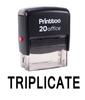 Printtoo TRIPLICATE Self Inking Rubber Stamp Office Stationary Custom