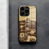 Чехол для телефона The Goonies для iPhone 17 Air 16 E Pro Max 15 14 13 Mini 12 Pro 11 Max Plus Черное Стеклянное Покрытие