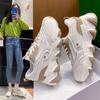 Корейская версия Daddy Shoes, женская весенняя новая спортивная обувь на толстой подошве, универсальная повседневная обувь для студентов