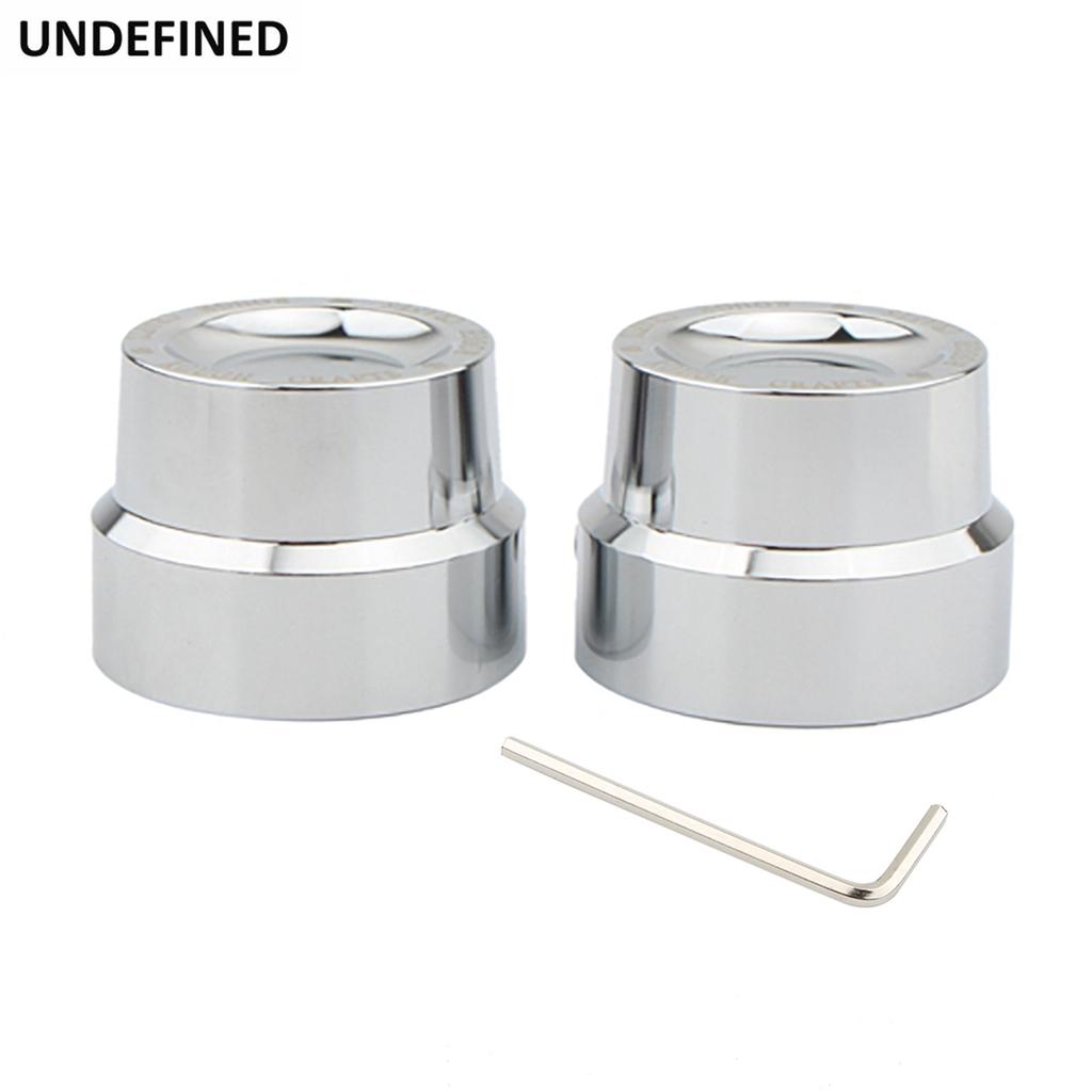 Motorcycle Aluminum Front Rear Axle Nut Cover For Harley Touring Road Glide Sportster Iron 883 Dyna Low Rider Softail Street Bob