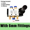 5/2 Way Pneumatic Air Hand Lever Operated Valve Manual Control 2 Position 3 5Port Push-Pull 3H210-08 4H210-08 4H410-15