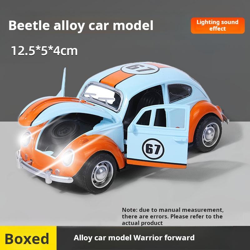 1:36 Сплав Классическая Модель Автомобиля Звук И Свет Детская Игрушечная Машинка Украшения Машинка С Обратным Ходом Мальчик Игрушка Литье Под Давлением Образовательная Игрушка