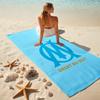 1pc Marseille Beach Towel, Comfortable and Thick, and Swimming/Bath/Picnic/Camping Towel, Suitable for Seaside Beaches