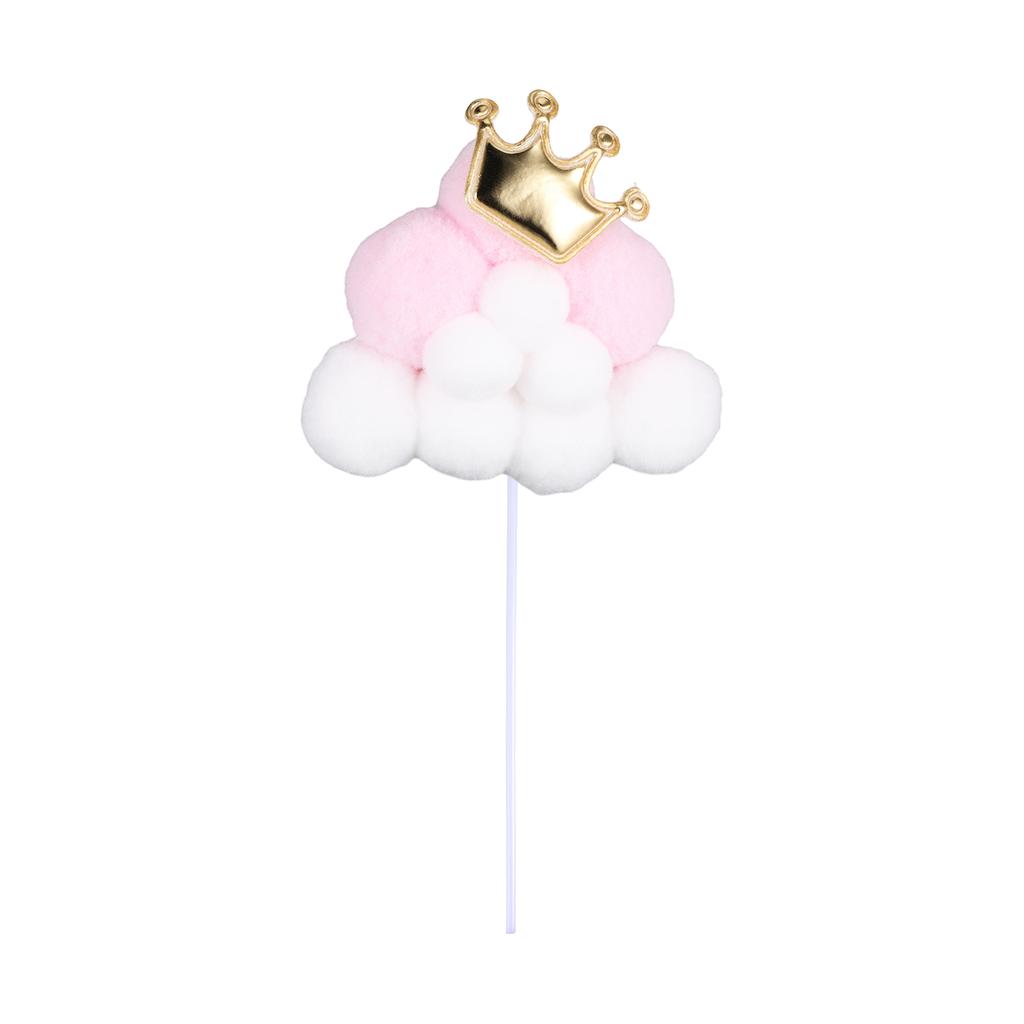 Beautiful Clouds Cake Topper For Birthday Party Decor Cake Decoration Happy Birthday Cupcake