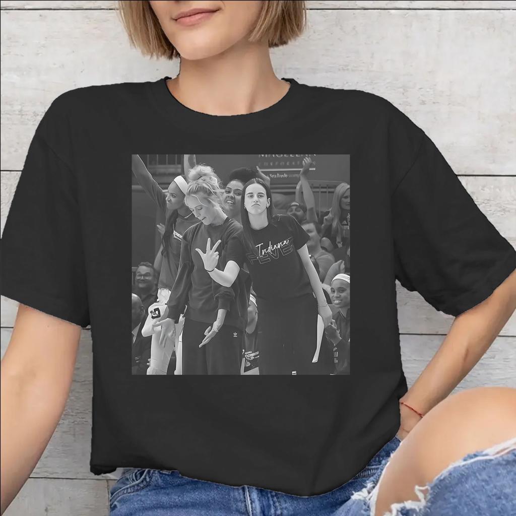 Sophie Cunningham Pointing Meme Printed T Shirts Unisex WoUnisex Cotton Tee Shirt Clothes