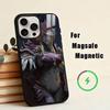 Чехол для телефона Game-W-World of W-Warcraft Для iPhone 17, 16, 15, 14, 13, 12, 11 Plus, Pro Магнитный Для Magsafe Беспроводная Зарядка