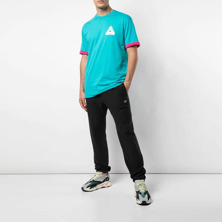 Palace Футболка Reverso, темно-бирюзовый/пурпурный топы унисекс P14ES064