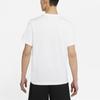 Nike Футболка с сезонным логотипом, баскетбольная футболка с коротким рукавом и принтом, мужские топы, белые DD0780-100