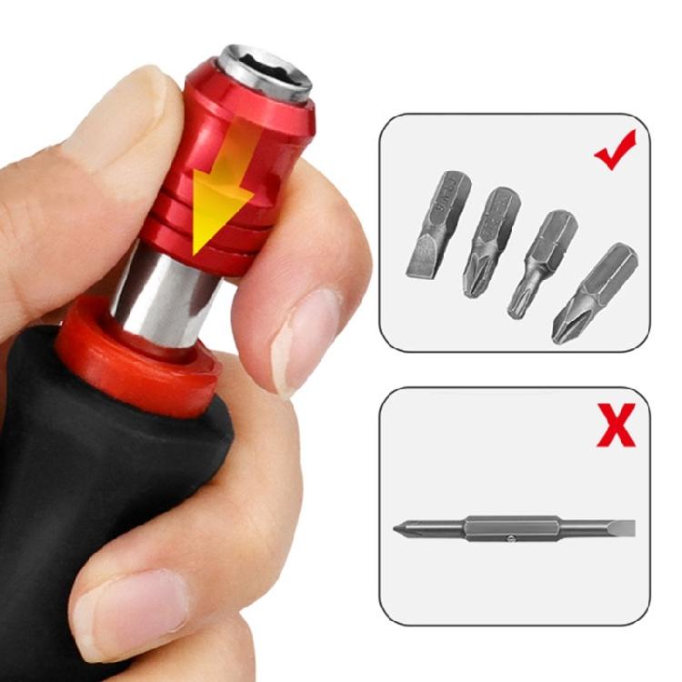 1/4 Hexagonal Shank Quick Releases Electric Drill Adapters Magnetic Screwdriver Bit Holder Power Tool Accessories