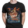 Raunisex Nudeln Japanisches Monster Lustige Neuheit Herren T Shirt Vintage Slightly Top For Everyday Wear Designer Clothes