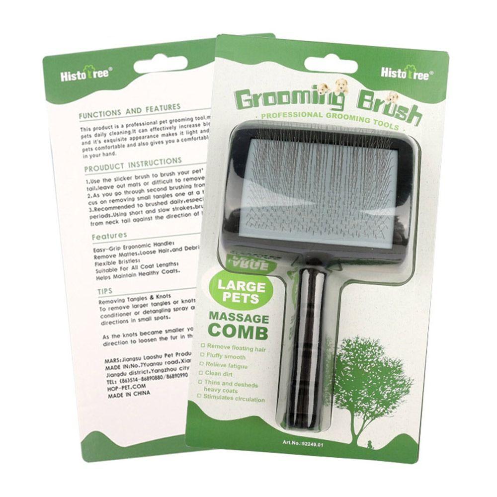 Tangles and Loose Fur Pet Fur Clean Pet Dematting Comb Dog Comb Grooming Combs Pet Cleaning Brush