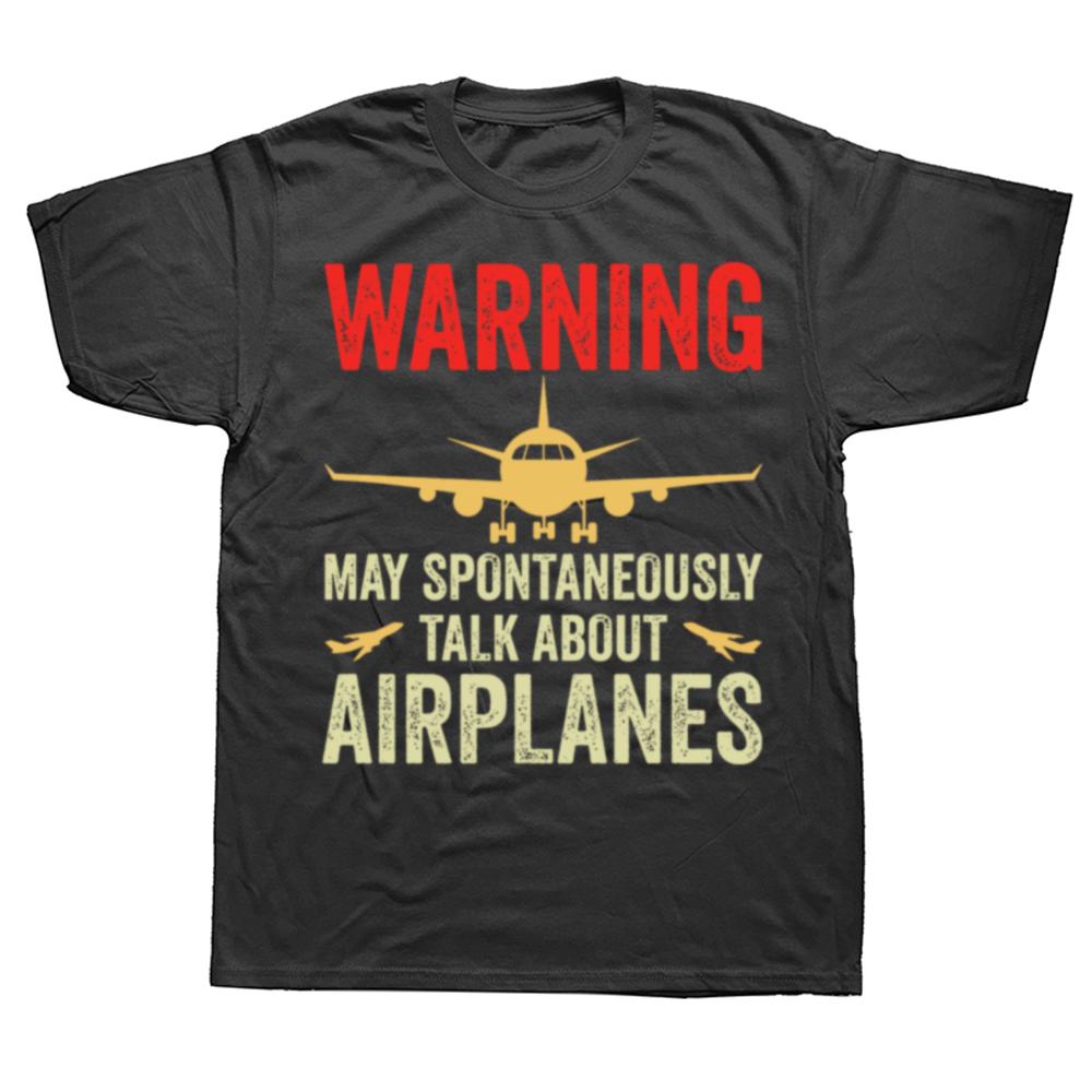 New Funny In Thrust We Trust Airplane Jet Engine RC Pilot Flying Graphic Tops Men Tshirt Summer Hip Hop Short Sleeve T Shirts