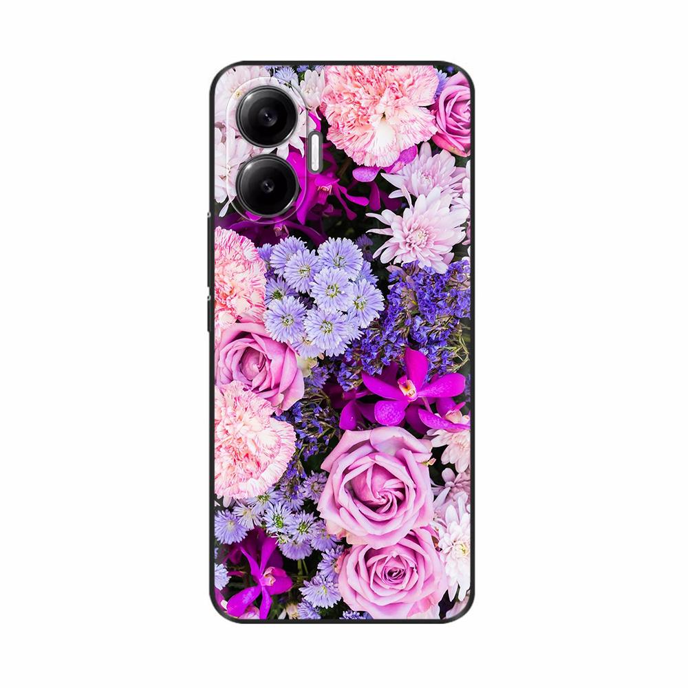 For Redmi Turbo 4 4 Pro Cute Cartoon Painted Soft Shockproof Shell Phone Case for Redmi Turbo4 Turbo 4 Pro 5G Cover Bumper Funda