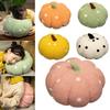 Cute Colorful Polka Dot Pumpkin Pillow Toy For Halloween Decor