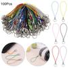 Craft Pendant Cellphone Charm Cords Wire Cord Key Ring Toys Pendant Clips Lanyard Phone Ring Strap