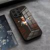 Movie The T-Terminator Phone Case For IPhone 17 Air 16 E Pro Max 15 14 13 Mini 12 Pro 11 Max Plus Black Glass Cover