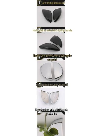 19 A6L Rearview Mirror Decorative Cover Shell - Special Modification Accessory