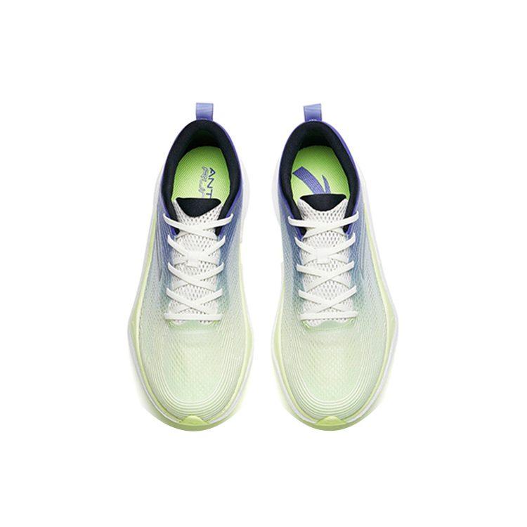 Anta Four Generations Of Hydrogen Running Cushioning Slip Resistant Abrasion Resistant Breathable Low top Running Shoes 112225541-2