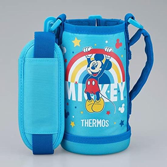 Thermos Replacement Bottle Handy Mickey Blue Parts 2-Way FJO-600WFDS Pouch, Mouse, (BL)