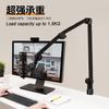 GAZ-80B Recordio Professional Adjustable Microphone Stand Scissor Arm Studio Desk Table Podcasting Microphone Boom Stand Holder