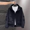Spring and Autumn New Hooded Jacket Men's Loose Fashion Outdoor Jacket Simple Versatile Casual Jacket
