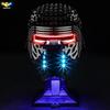Классический DIY LED-комплект для шлема Кайло Рена Lego 75415, Декорация для собранного конструктора, Регулируемые световые аксессуары