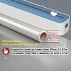1pc Dual-Function Plastic Wrap Cutter - Multipurpose Kitchen Sealer - Reusable Packaging Machine, Kitchen Packing Tool