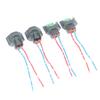 Durable 4Pcs H11 H8 Female Adapter Wiring Harness Socket Wire Plug For Fog Light