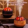 with Night Light Powered Charcoal Humidifier Creative Indoor Aromatherapy Machine  Desktop